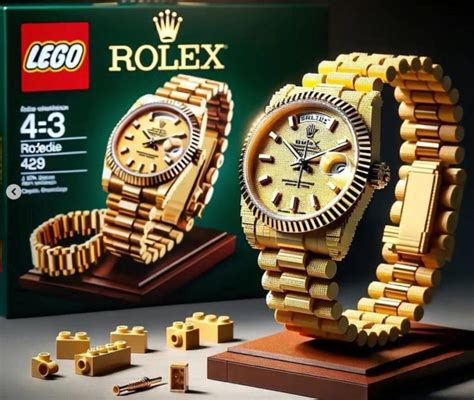 lego luxury rolex|is rolex lego real.